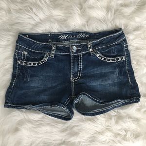 Miss Chic Bling Shorts // Style C135